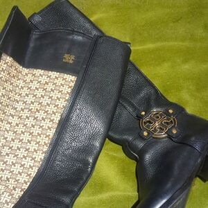 Black Tory Burch boots